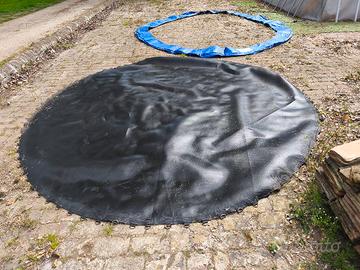 Tappeto elastico e copri bordo Trampolino 4 mt dia