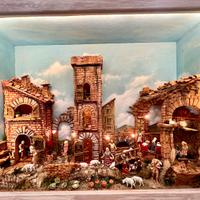 Presepe napoletano  in bacheca 🎄