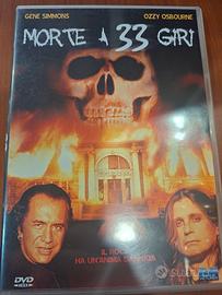 Dvd film horror "Morte a 33 giri "
