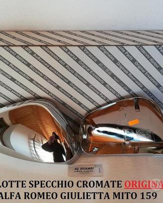 Calotte cromate originali Alfa 159 Giulietta Mito