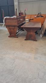 3 Scrivanie / scrittoi d’epoca fine ’800 in legno