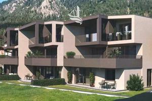 San Lugano: Trilocale con giardino di nuova costru