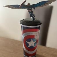 Bicchiere Captain America Brave New World