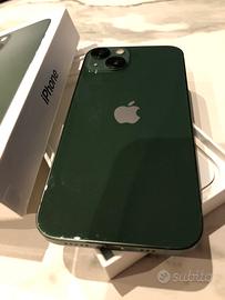 Iphone 13 128gb verde scuro pari al nuovo
