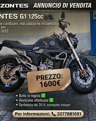 Zontes G1 Moto 125cc