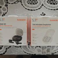 Auricolari Bluetooth Toocki – 2 Paia Nuove