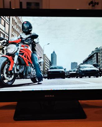 Monitor tv 24" perfettamente funzionante
