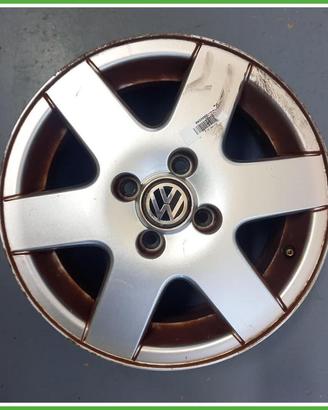 Cerchio Singolo in Lega Volkswagen Golf 3 Serie 14