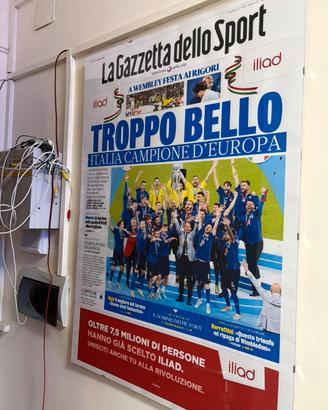 Quadro grande Europei Italia