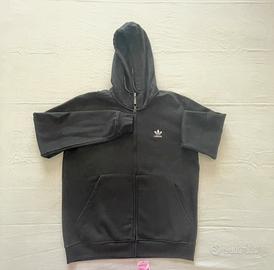 Felpa uomo con zip Adidas taglia L