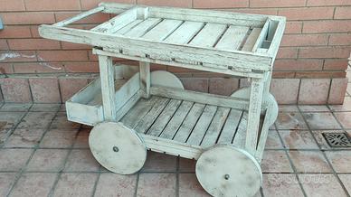 carrello shabby