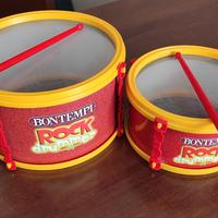 Tamburi BONTEMPI con bacchette (giocattolo)