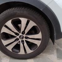 cerchi 18 diamantati e gomme M+S Kia Sportage 