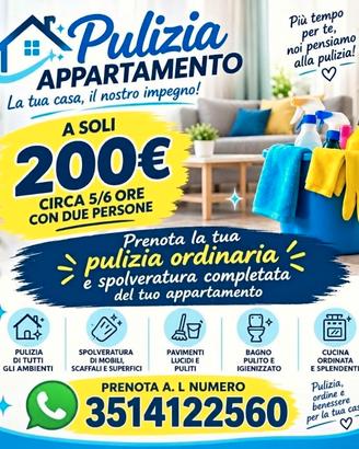 addetta alle pulizie 