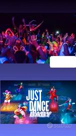 FESTA "JUST DANCE" PER BAMBINI discoteca fluo

