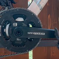 SRM PM9 Origin Strada Cybrei misuratore di potenza