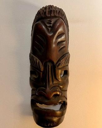 Maschera Tribale Africana Originale Anni 60