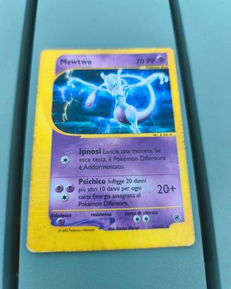 Carta Pokémon Mewtwo 56/165 Expedition ITA Wizard