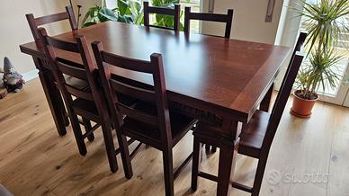 Tavolo in Legno 160(240) x 90cm