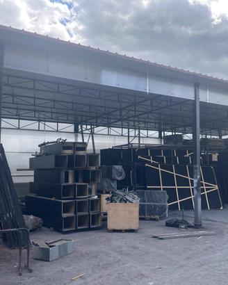Struttura copertura industriale