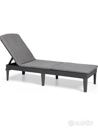 Lettino keter con cuscino originale 