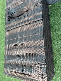 Lettini da esterno polyrattan