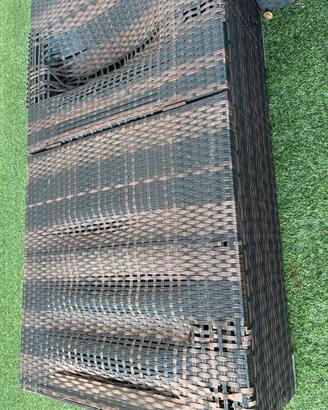 Lettini da esterno polyrattan