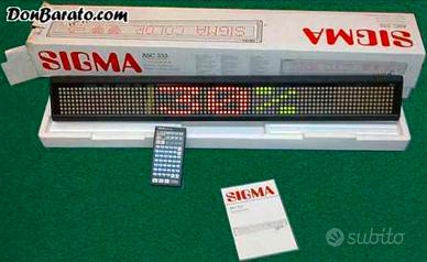 insegna led SIGMA ASC 334
