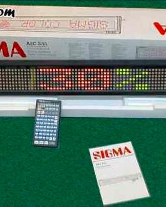 insegna led SIGMA ASC 334