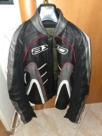 Giacca moto doppia pelle AXO - L - Con accessori