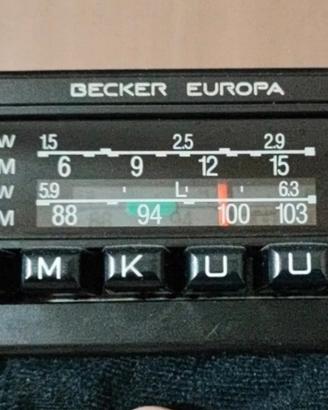 autoradio Beker 