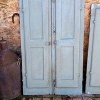 finestre antiche in castagno 