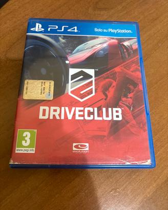 driveclub per ps4