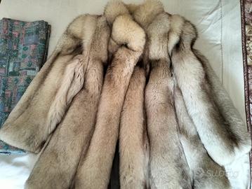pelliccia di volpe di Groenlandia tg 44