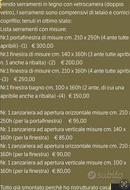 FINESTRE IN LEGNO MASSELLO