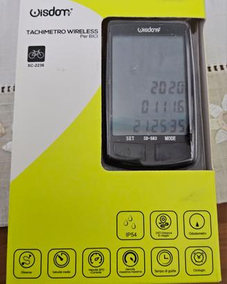 Ciclocomputer NUOVO mai USATO (contachilometri) 