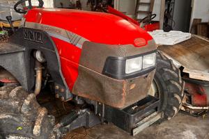 Trattore mc cormick f95xl con Scuotitore sicma tlx