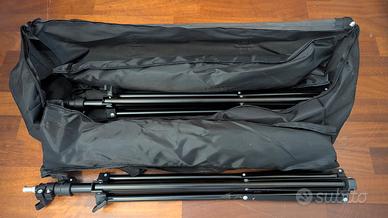 Kit illuminazione Softbox 2 pezzi