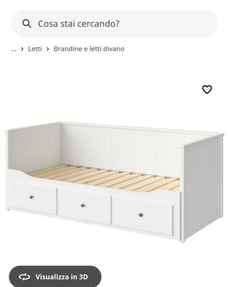 ikea Hemnes divano letto