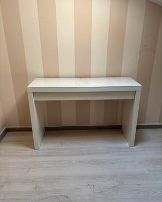 Scrivania / consolle bianca Ikea MALM originale