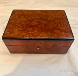 Frank Muller scatola in legno e radica