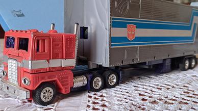 Transformers g1 optimus prime metalcab commander
