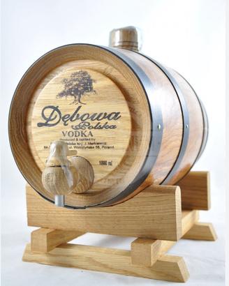 Vodka polacca in legno di quercia