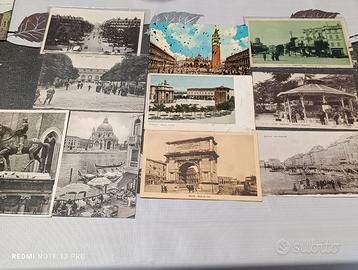 Cartoline antiche e monete antiche