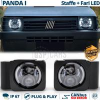 FARI LED per Fiat Panda 1 141 con STAFFE DRL Angel
