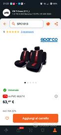 COPRISEDILI SPARCO UNIVERSALI 