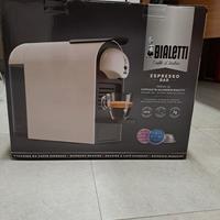 Macchina caffè Bialetti bianca