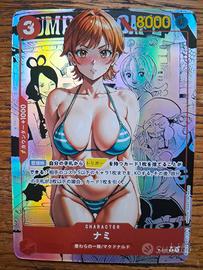 Carta Sexy Tema One Piece Nami