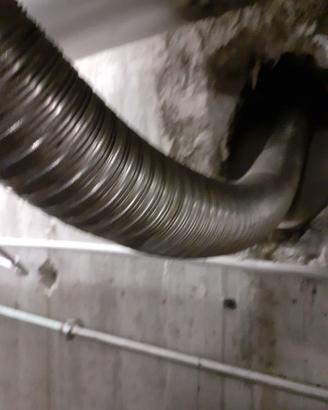 Tubo flessibile in acciaio inox per fumi
