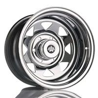 Cerchi cromati 15x7 + Pneumatici 30x9.50R15